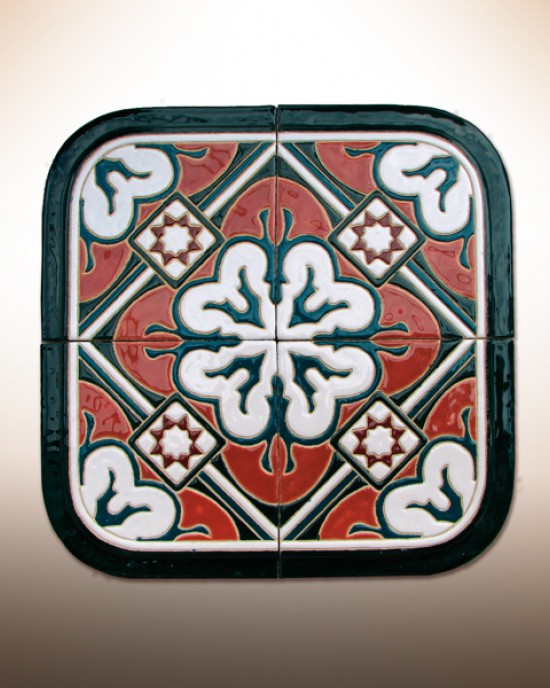 Керамическая плитка, изразец pd-21