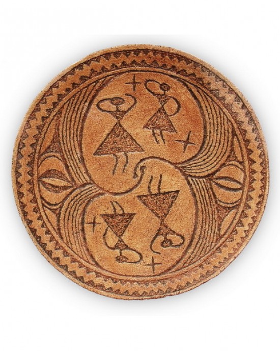 Декоративна тарілка "Танок Богинь"