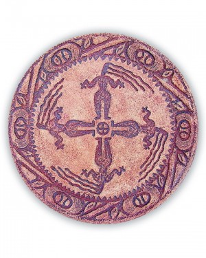 Декоративна тарілка "Танок Сварги" 