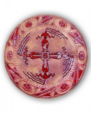 Декоративна тарілка "Танок Сварги"