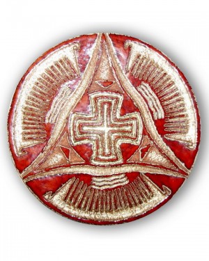 Декоративна тарілка "Хрест Всесвіття"