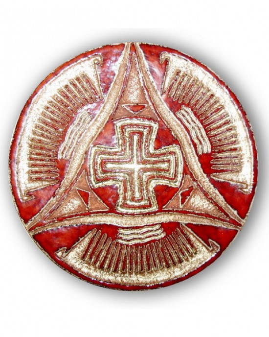 Декоративна тарілка "Хрест Всесвіття"