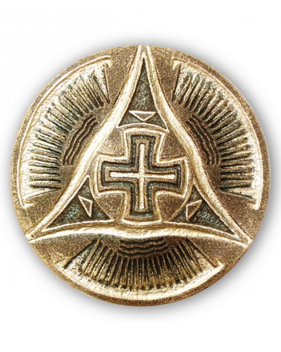 Декоративна тарілка "Хрест Всесвіття"