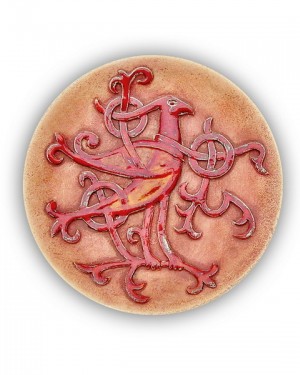 Декоративна тарілка "Рарог (Фініст – ясний сокіл)" 