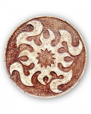 Декоративна тарілка "Небесний Хрест" 