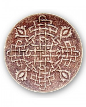 Декоративна тарілка "Обережний хрест"