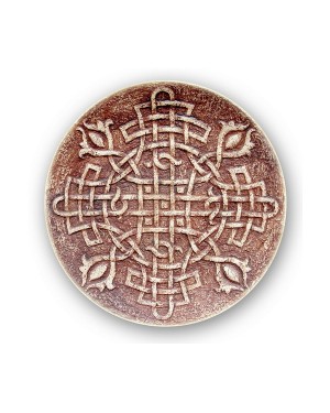 Декоративна тарілка "Обережний хрест"