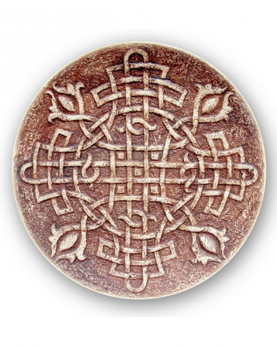 Декоративна тарілка "Обережний хрест"