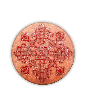 Декоративна тарілка "Обережний хрест"