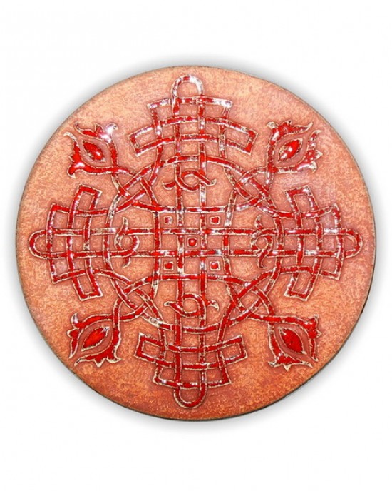 Декоративна тарілка "Обережний хрест"