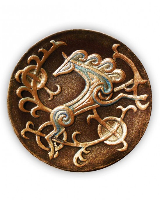 Декоративна тарілка "Кінь" tz-11