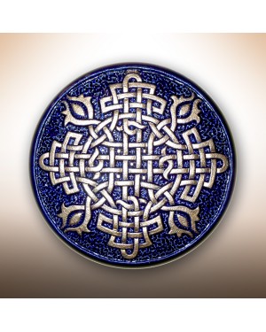 Декоративна тарілка-диск "Обережний хрест"