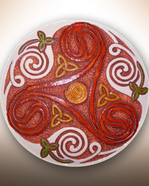 Декоративна тарілка-диск "Триглав"