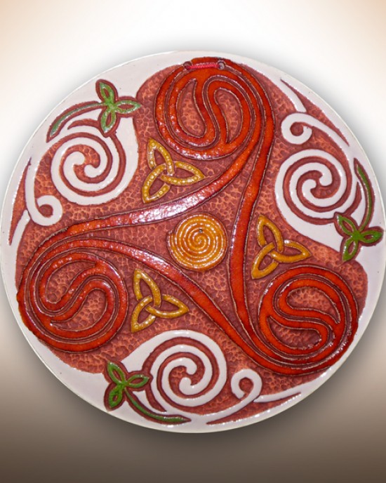 Декоративна тарілка-диск "Триглав"