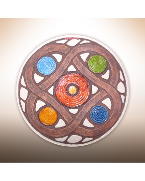 Декоративна тарілка-диск "П’ятий Елемент"