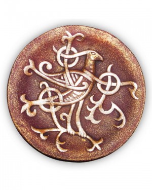 Декоративна тарілка "Рарог (Фініст – ясний сокіл)"