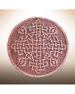 Декоративна тарілка-диск "Обережний хрест"