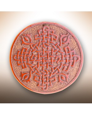 Декоративна тарілка-диск "Обережний хрест"
