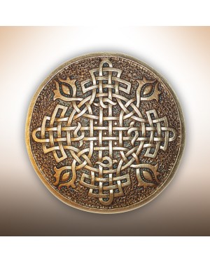 Декоративна тарілка-диск "Обережний хрест"