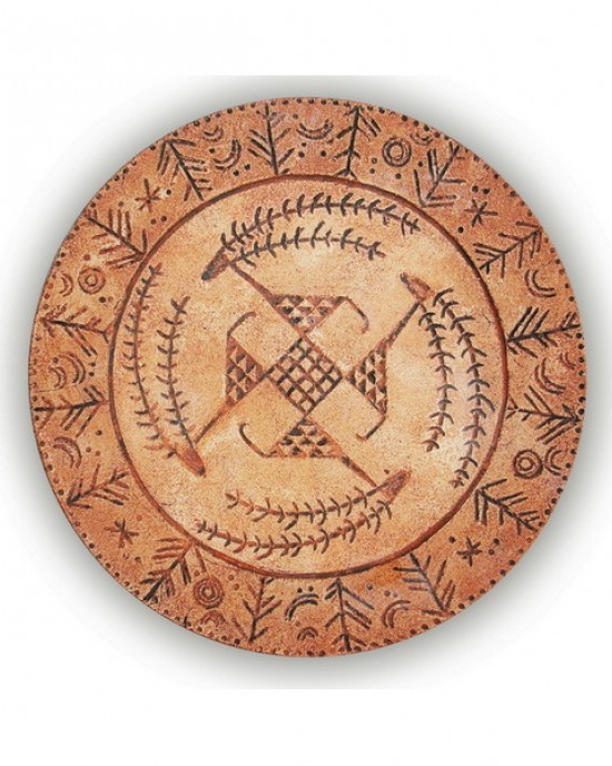 Декоративна тарілка "Небесні Олені" 