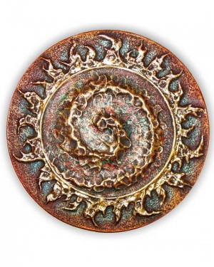 Декоративна тарілка "Спіраль"