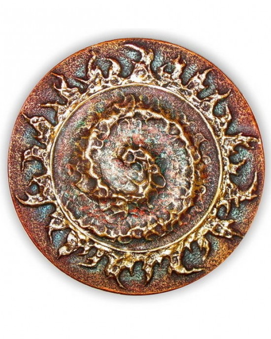 Декоративна тарілка "Спіраль"