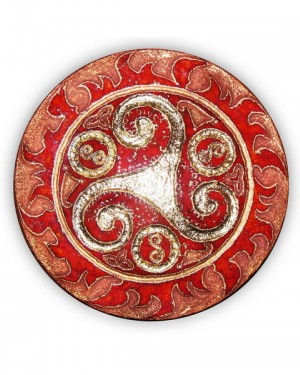 Декоративная тарелка "Триглав" tg-27
