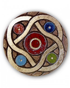 Декоративна тарілка "П’ятий Елемент"