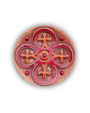 Декоративна тарілка "Обережний хрест"