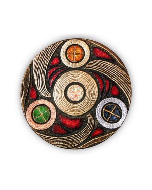 Декоративна тарілка "Народження світів"