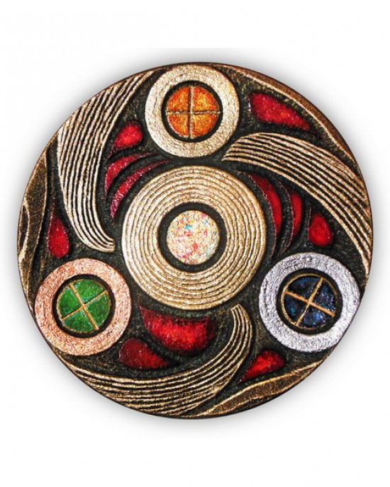 Декоративна тарілка "Народження світів"