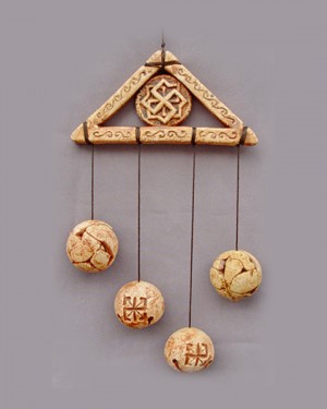 Оберіг бубонці трикутник 