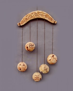 Оберіг бубонці коромисло