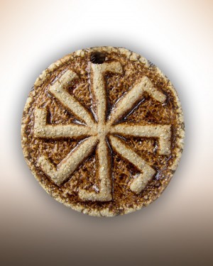 Натільний оберіг "Хрест Лади-Богородиці (Ладинець)"