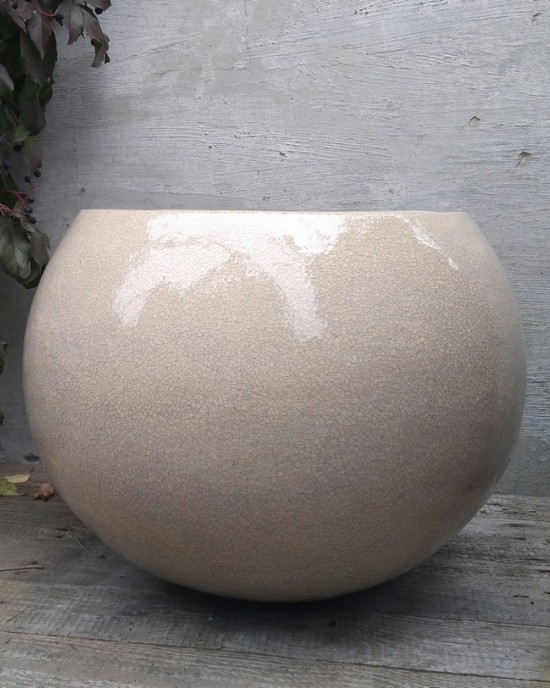 Керамическая ваза-шар