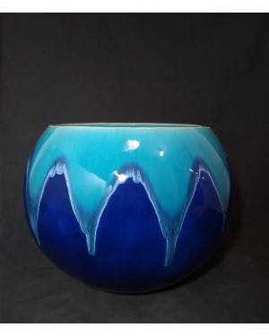 Керамическая ваза-шар