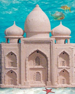 Аква ландшафт "Тадж-Махал" 
